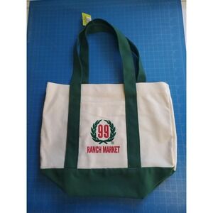Authentic 99 Ranch MINI  Canvas Tote Green